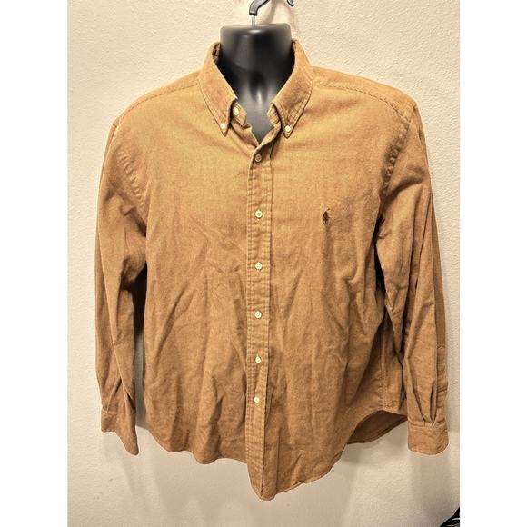 Polo Ralph Lauren Other - RALPH LAUREN Mens Flannel Shirt Classic Fit Brown Check Preppy Size XL